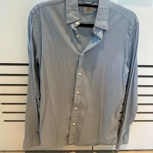 Faherty Men's Light Blue Casual Shirt